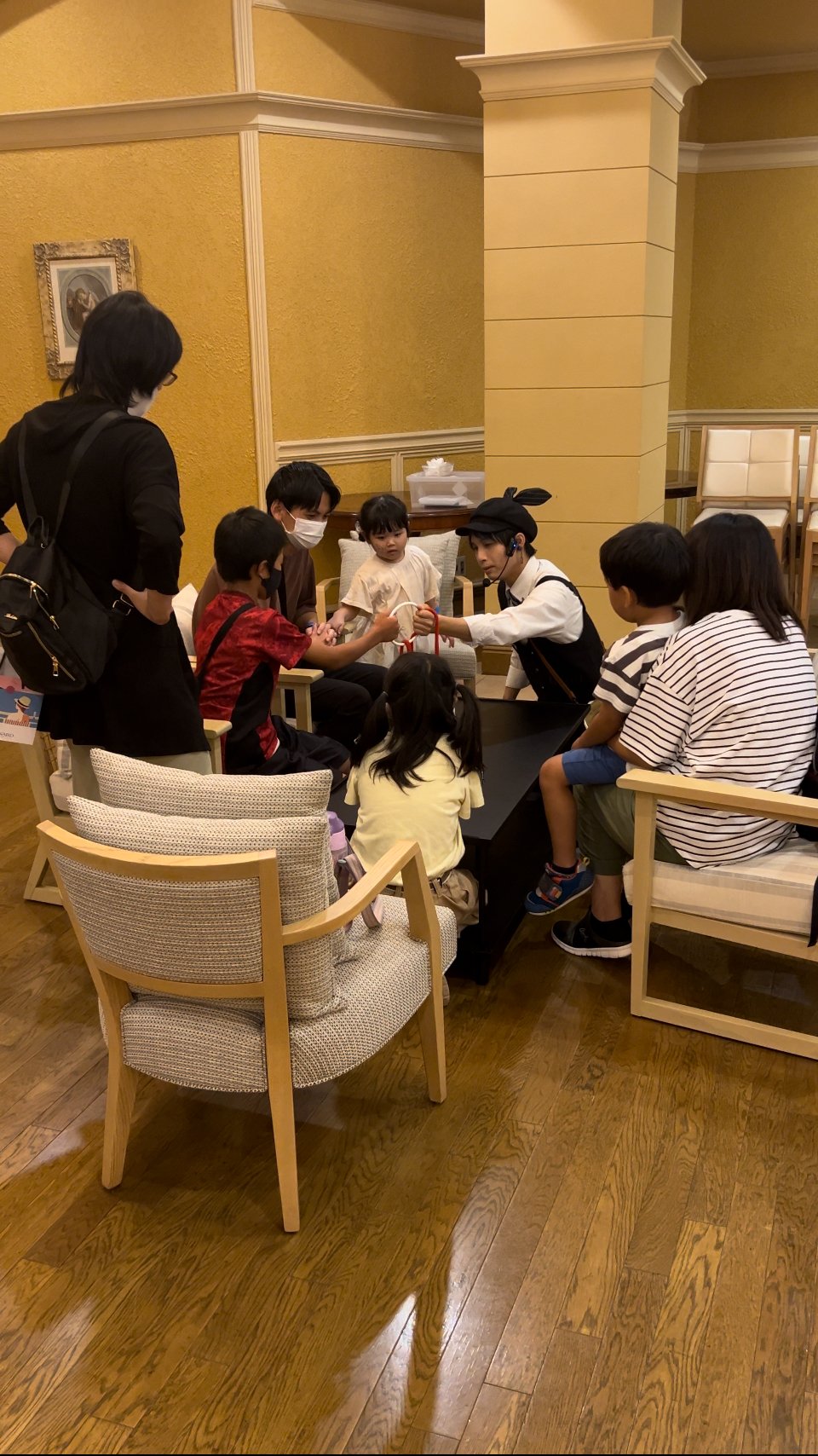 テーブルマジック写真