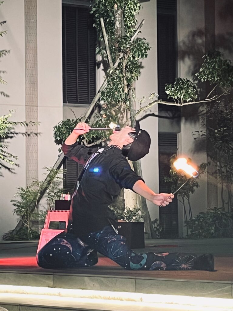 ファイヤーパフォーマンス